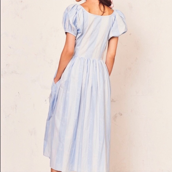 gorgeous blue striped loveshackfancy dress - Picture 8 of 10